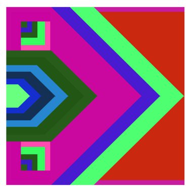 Kaynak için vektör renkli geometrik ve eğri arkaplan deseni