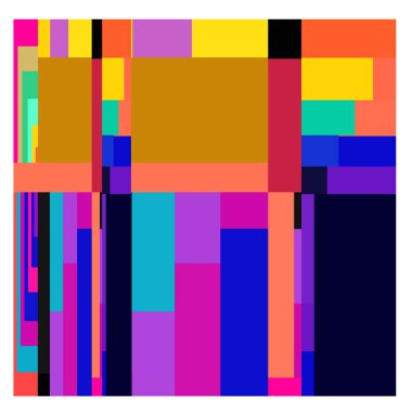 Kaynak için vektör renkli geometrik ve eğri arkaplan deseni