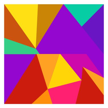 Kaynak için vektör renkli geometrik ve eğri arkaplan deseni