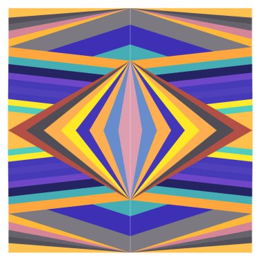 Kaynak için vektör renkli geometrik ve eğri arkaplan deseni