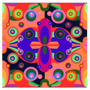 Kaynak için vektör renkli geometrik ve eğri arkaplan deseni