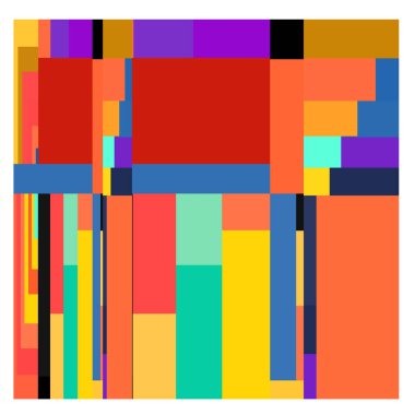 Kaynak için vektör renkli geometrik ve eğri arkaplan deseni