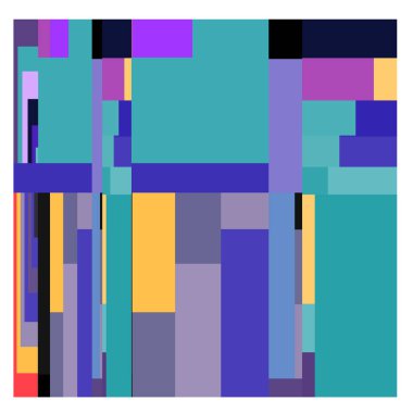 Kaynak için vektör renkli geometrik ve eğri arkaplan deseni