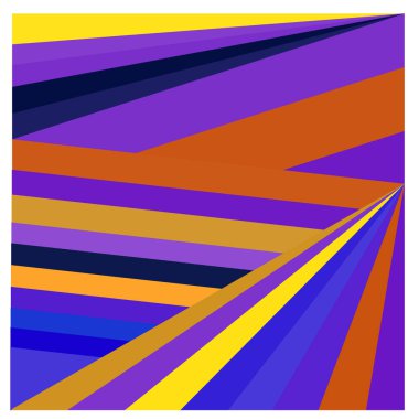 Kaynak için vektör renkli geometrik ve eğri arkaplan deseni