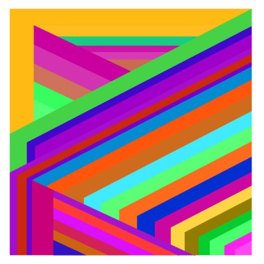 Kaynak için vektör renkli geometrik ve eğri arkaplan deseni