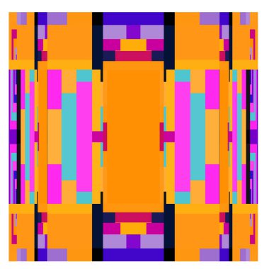 Kaynak için vektör renkli geometrik ve eğri arkaplan deseni