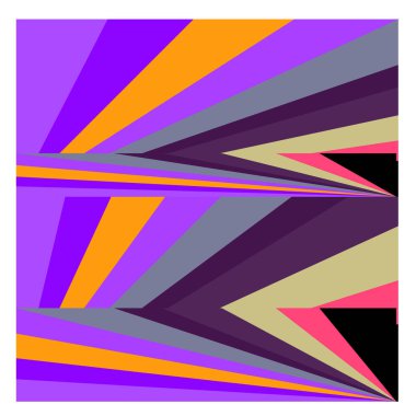 Kaynak için vektör renkli geometrik ve eğri arkaplan deseni