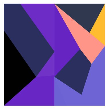 Kaynak için vektör renkli geometrik ve eğri arkaplan deseni