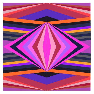 Kaynak için vektör renkli geometrik ve eğri arkaplan deseni