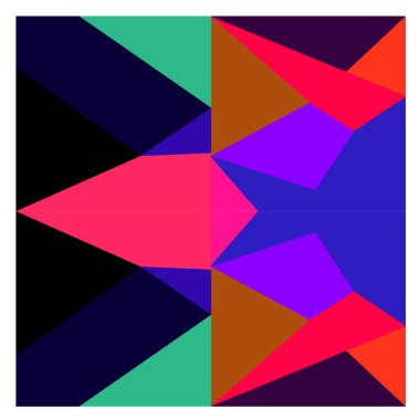 Kaynak için vektör renkli geometrik ve eğri arkaplan deseni