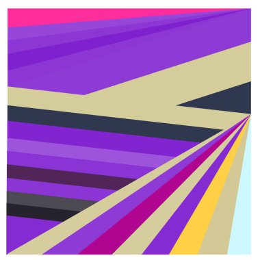 Kaynak için vektör renkli geometrik ve eğri arkaplan deseni