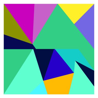 Kaynak için vektör renkli geometrik ve eğri arkaplan deseni