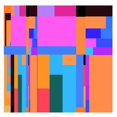 Kaynak için vektör renkli geometrik ve eğri arkaplan deseni