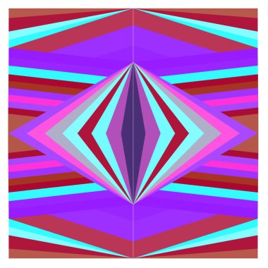 Kaynak için vektör renkli geometrik ve eğri arkaplan deseni