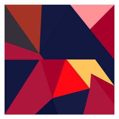 Kaynak için vektör renkli geometrik ve eğri arkaplan deseni