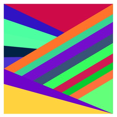 Kaynak için vektör renkli geometrik ve eğri arkaplan deseni