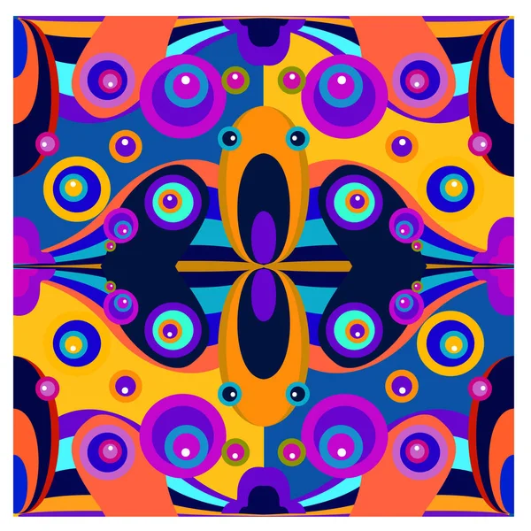 Kaynak için vektör renkli geometrik ve eğri arkaplan deseni