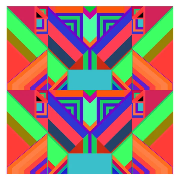 Kaynak için vektör renkli geometrik ve eğri arkaplan deseni