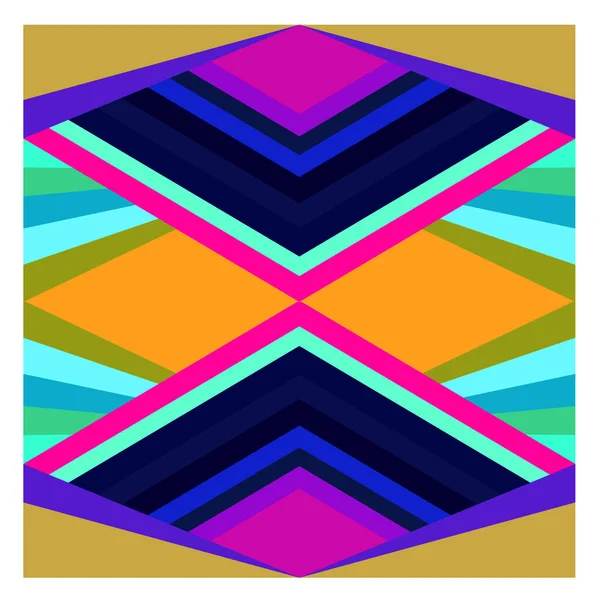 Kaynak için vektör renkli geometrik ve eğri arkaplan deseni