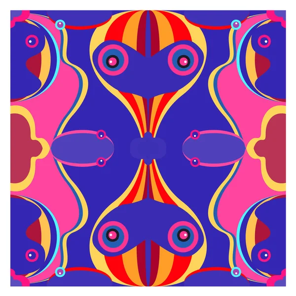 Kaynak için vektör renkli geometrik ve eğri arkaplan deseni