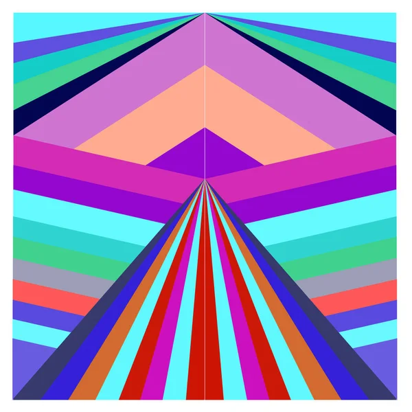 Kaynak için vektör renkli geometrik ve eğri arkaplan deseni