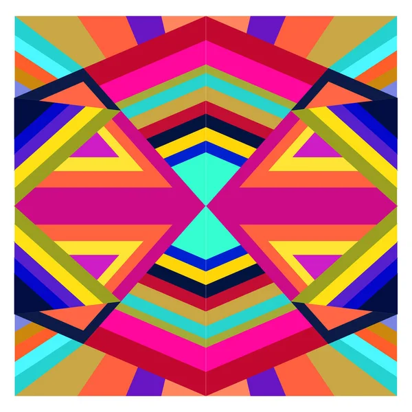 Kaynak için vektör renkli geometrik ve eğri arkaplan deseni