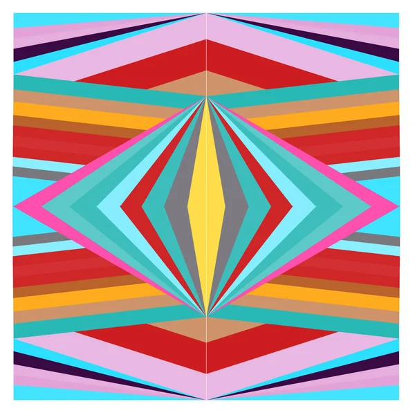 Kaynak için vektör renkli geometrik ve eğri arkaplan deseni