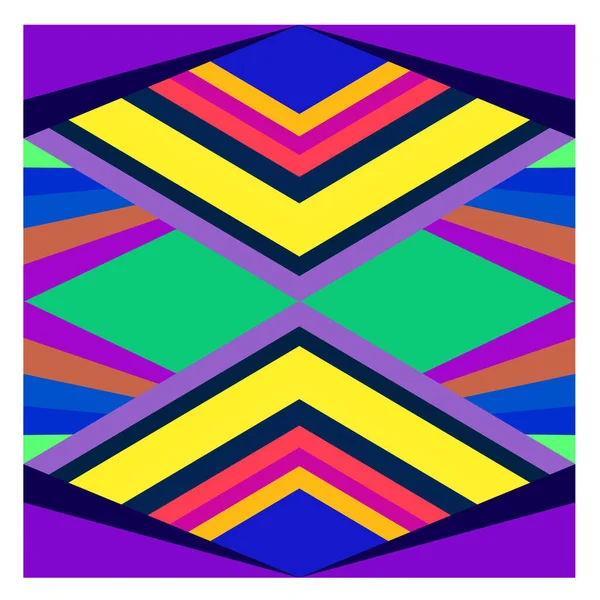 Kaynak için vektör renkli geometrik ve eğri arkaplan deseni