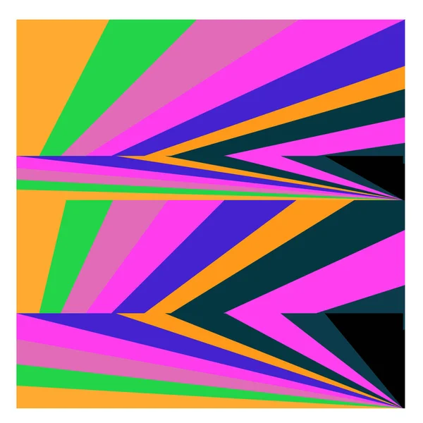 Kaynak için vektör renkli geometrik ve eğri arkaplan deseni