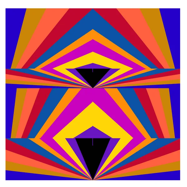 Kaynak için vektör renkli geometrik ve eğri arkaplan deseni