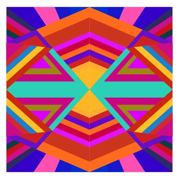 Kaynak için vektör renkli geometrik ve eğri arkaplan deseni