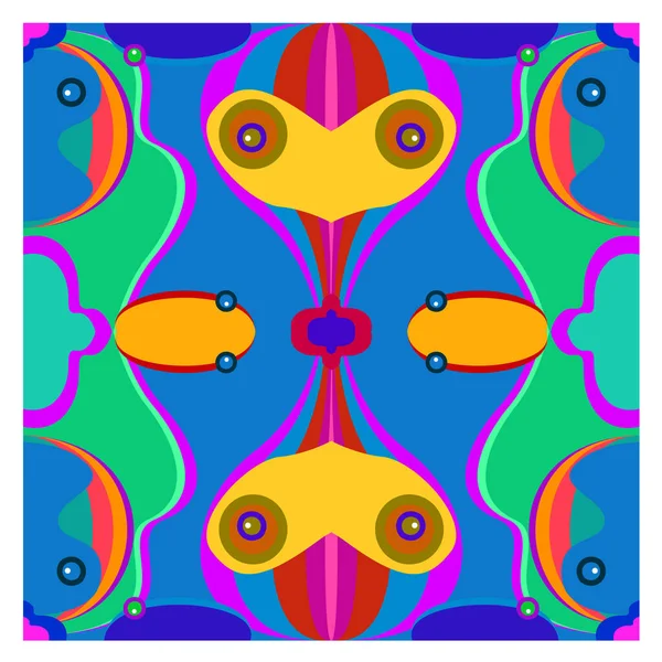 Kaynak için vektör renkli geometrik ve eğri arkaplan deseni