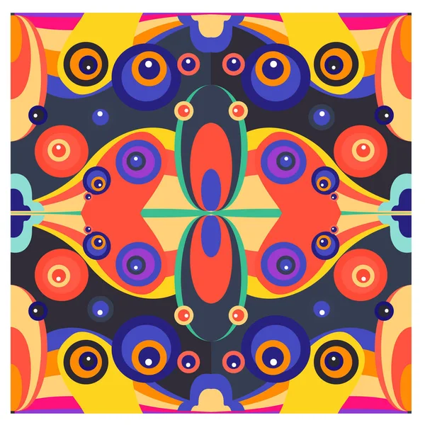 Kaynak için vektör renkli geometrik ve eğri arkaplan deseni