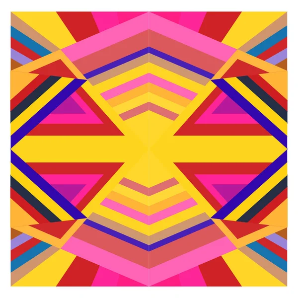 Kaynak için vektör renkli geometrik ve eğri arkaplan deseni