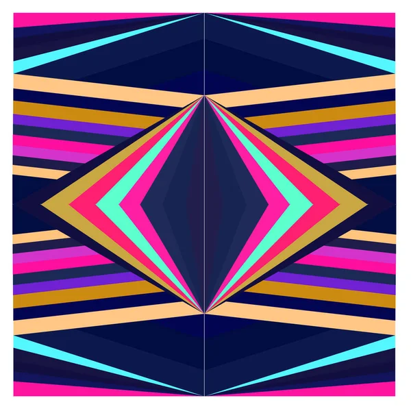 Kaynak için vektör renkli geometrik ve eğri arkaplan deseni