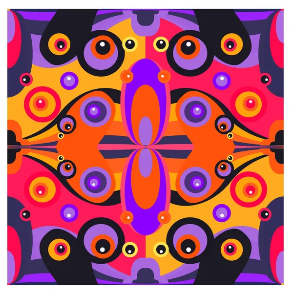 Kaynak için vektör renkli geometrik ve eğri arkaplan deseni