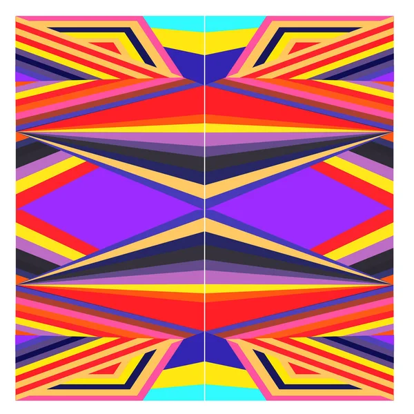 Kaynak için vektör renkli geometrik ve eğri arkaplan deseni