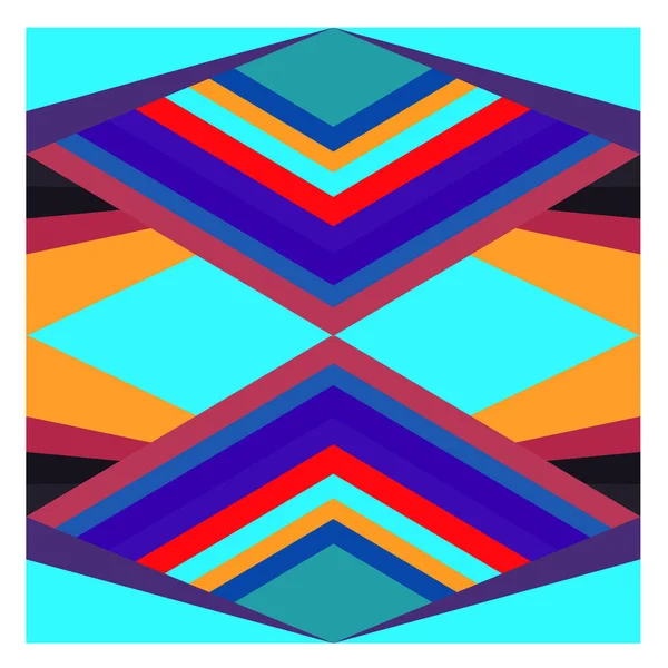 Kaynak için vektör renkli geometrik ve eğri arkaplan deseni