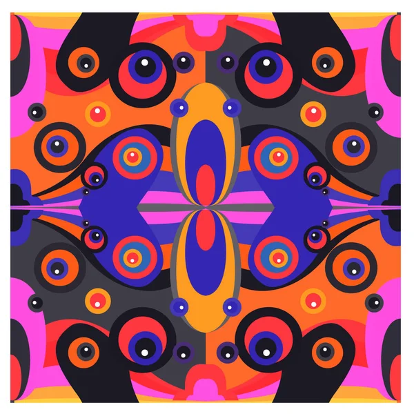 Kaynak için vektör renkli geometrik ve eğri arkaplan deseni