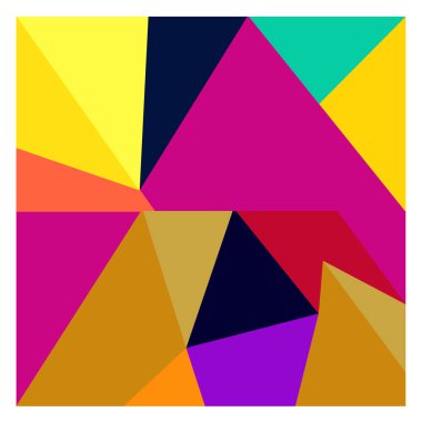 Kaynak için vektör renkli geometrik ve eğri arkaplan deseni