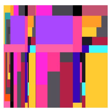 Kaynak için vektör renkli geometrik ve eğri arkaplan deseni