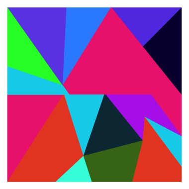 Kaynak için vektör renkli geometrik ve eğri arkaplan deseni