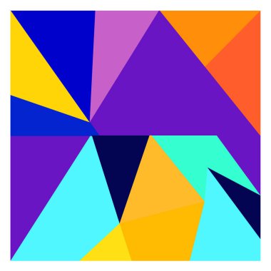 Kaynak için vektör renkli geometrik ve eğri arkaplan deseni