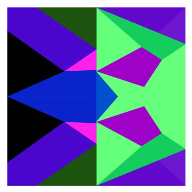 Kaynak için vektör renkli geometrik ve eğri arkaplan deseni