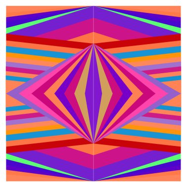 Kaynak için vektör renkli geometrik ve eğri arkaplan deseni