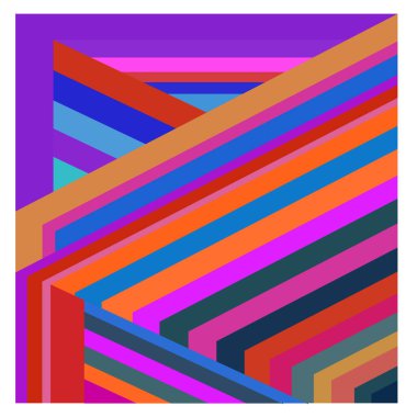 Kaynak için vektör renkli geometrik ve eğri arkaplan deseni