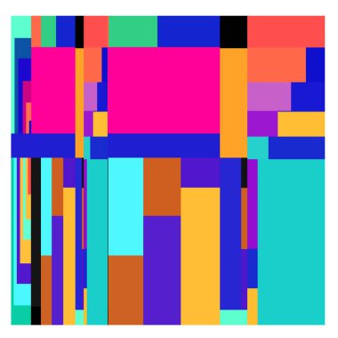 Kaynak için vektör renkli geometrik ve eğri arkaplan deseni