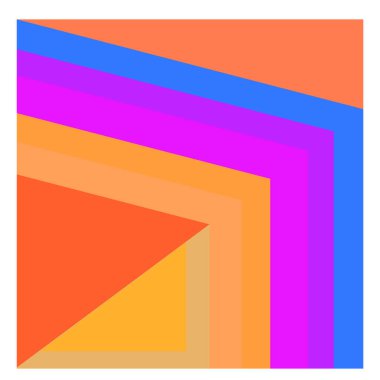 Kaynak için vektör renkli geometrik ve eğri arkaplan deseni