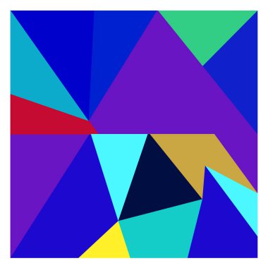 Kaynak için vektör renkli geometrik ve eğri arkaplan deseni