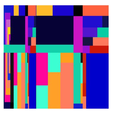 Kaynak için vektör renkli geometrik ve eğri arkaplan deseni